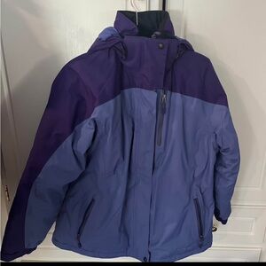 L.L. Bean Purple and Blue Women's Jacket